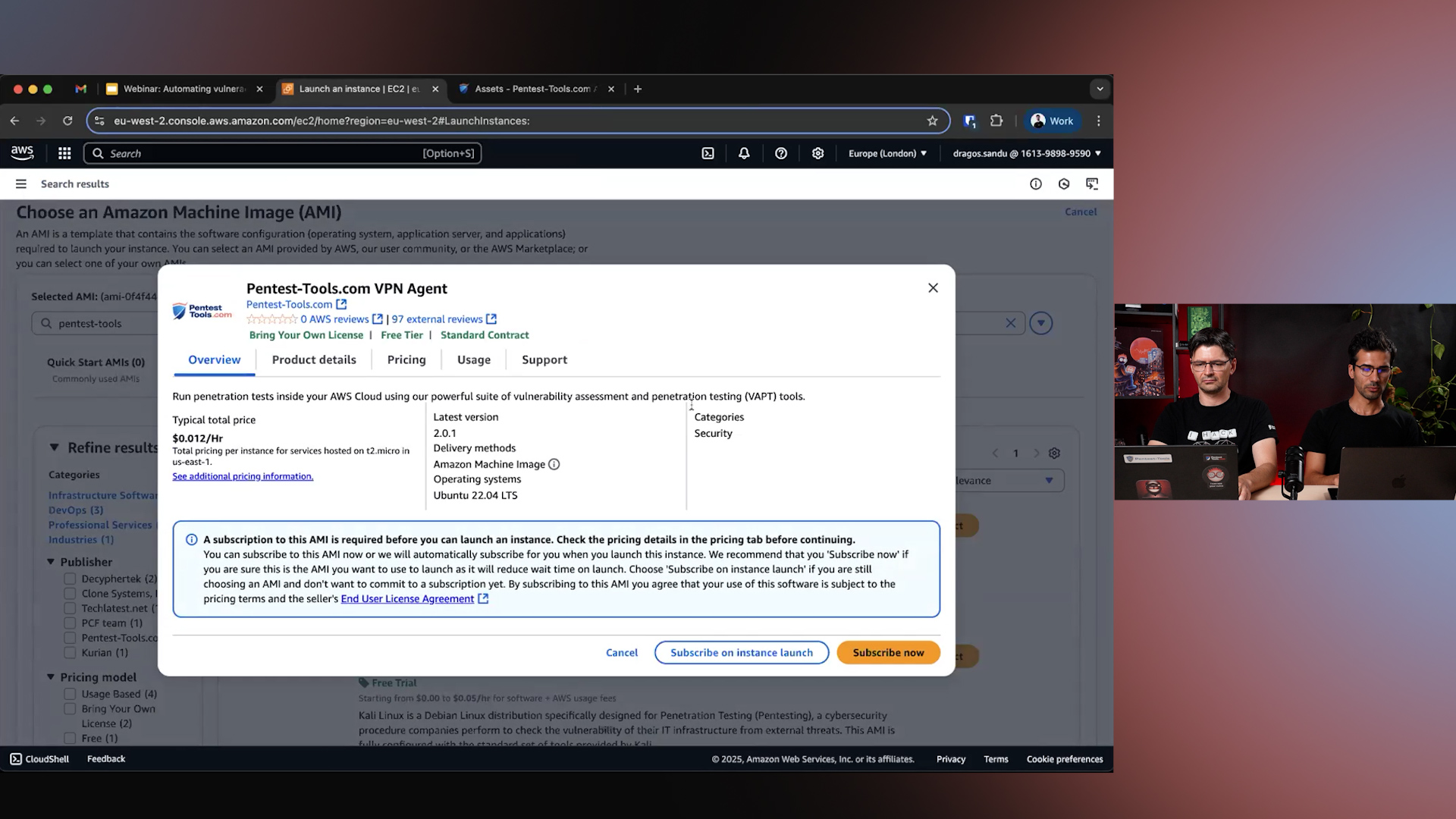 Setting up the VPN Agent
