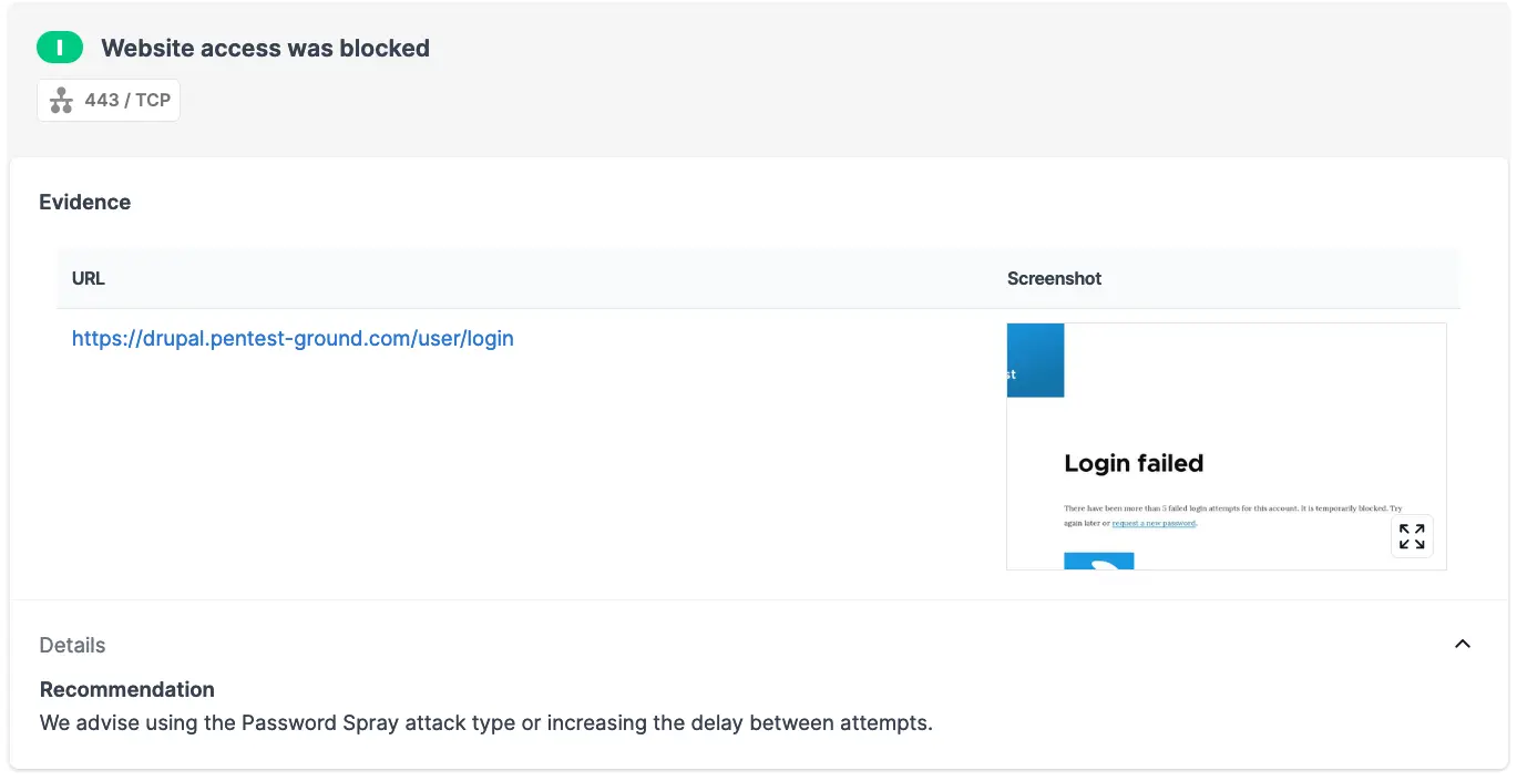 Drupal IP address blocked