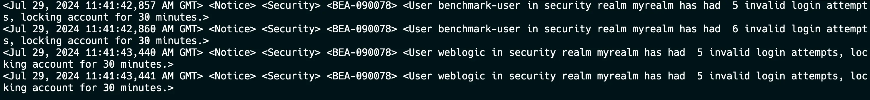 Oracle Weblogic login IP block