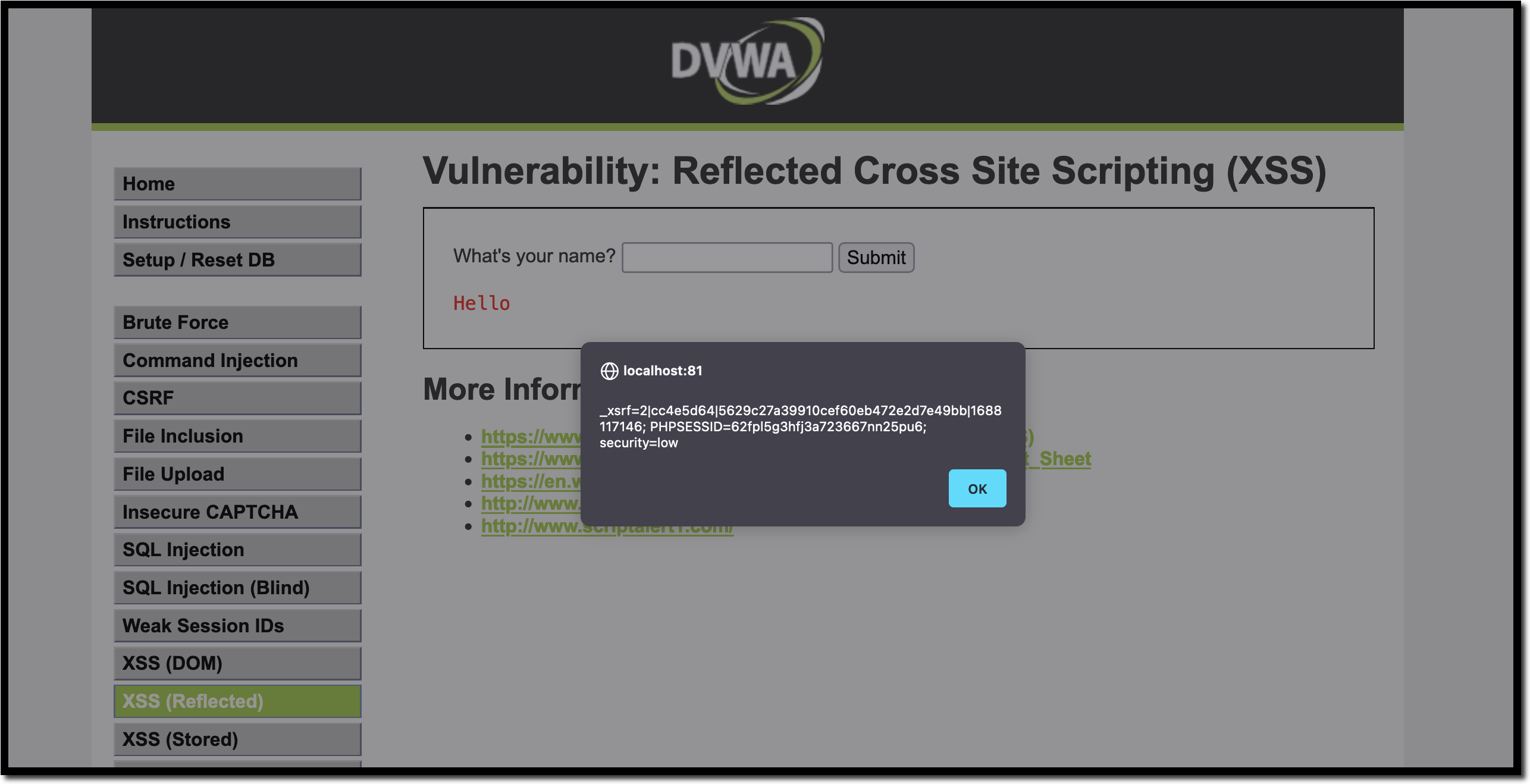 What is a cross-site scripting vulnerability?