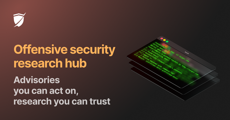 Offensive security research hub
